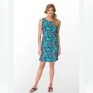 Lilly Pulitzer Stephanie Shift Dress Floral Preppy Vacation Resort Sz 4